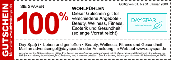 Gutschein der Adventsengel M&uuml;nchen